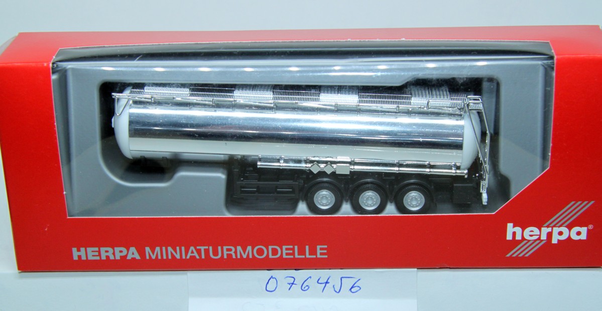 Herpa 076456, Chemiechromtankauflieger Feldbinder, 32m