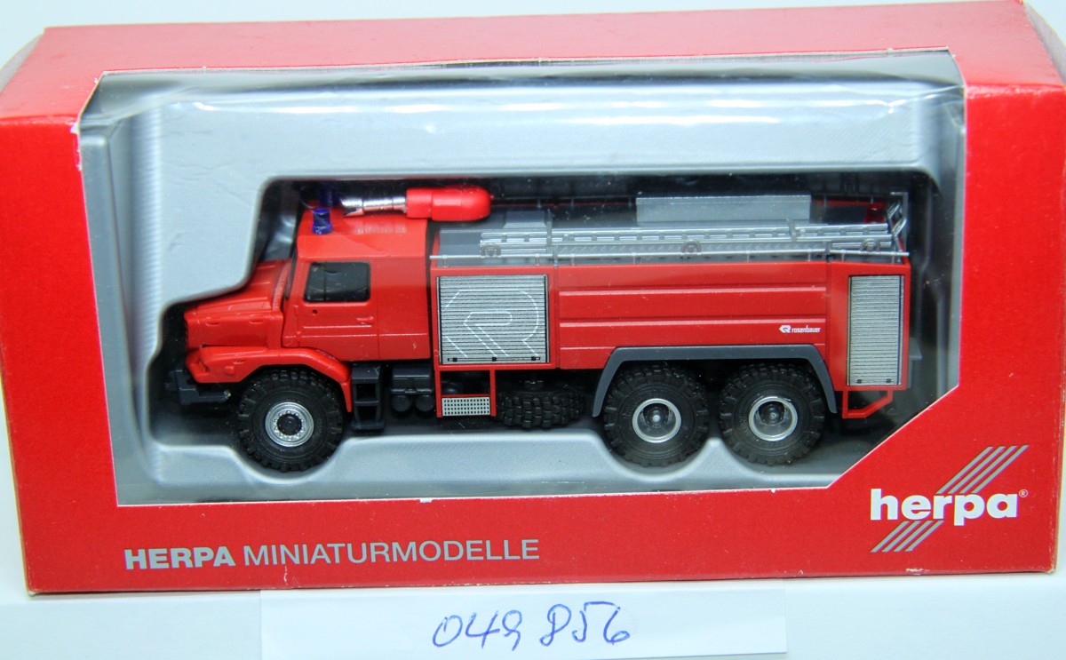 Herpa 049856, Mercedes Benz Zetros Rosenbauer Buffalo, „Feuerwehr“