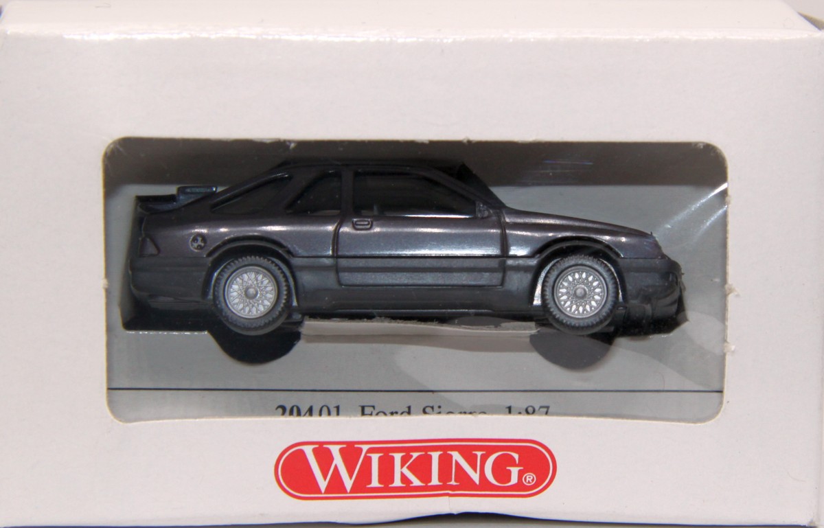 Wiking 20401, Ford Sierra, arctic-grau-metallic, für Spur H0 in OVP 