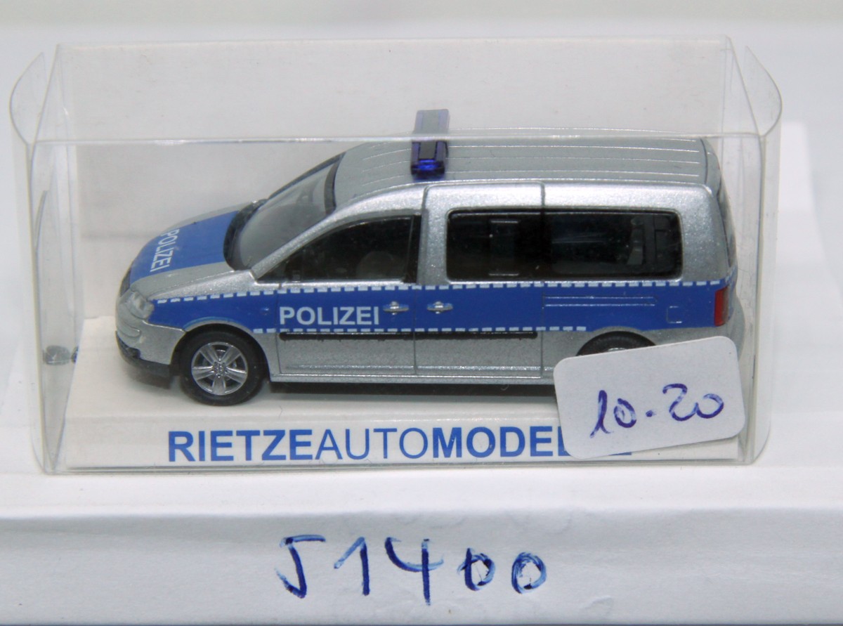 Rietze 51540, VW Caddy Maxi Polizei
