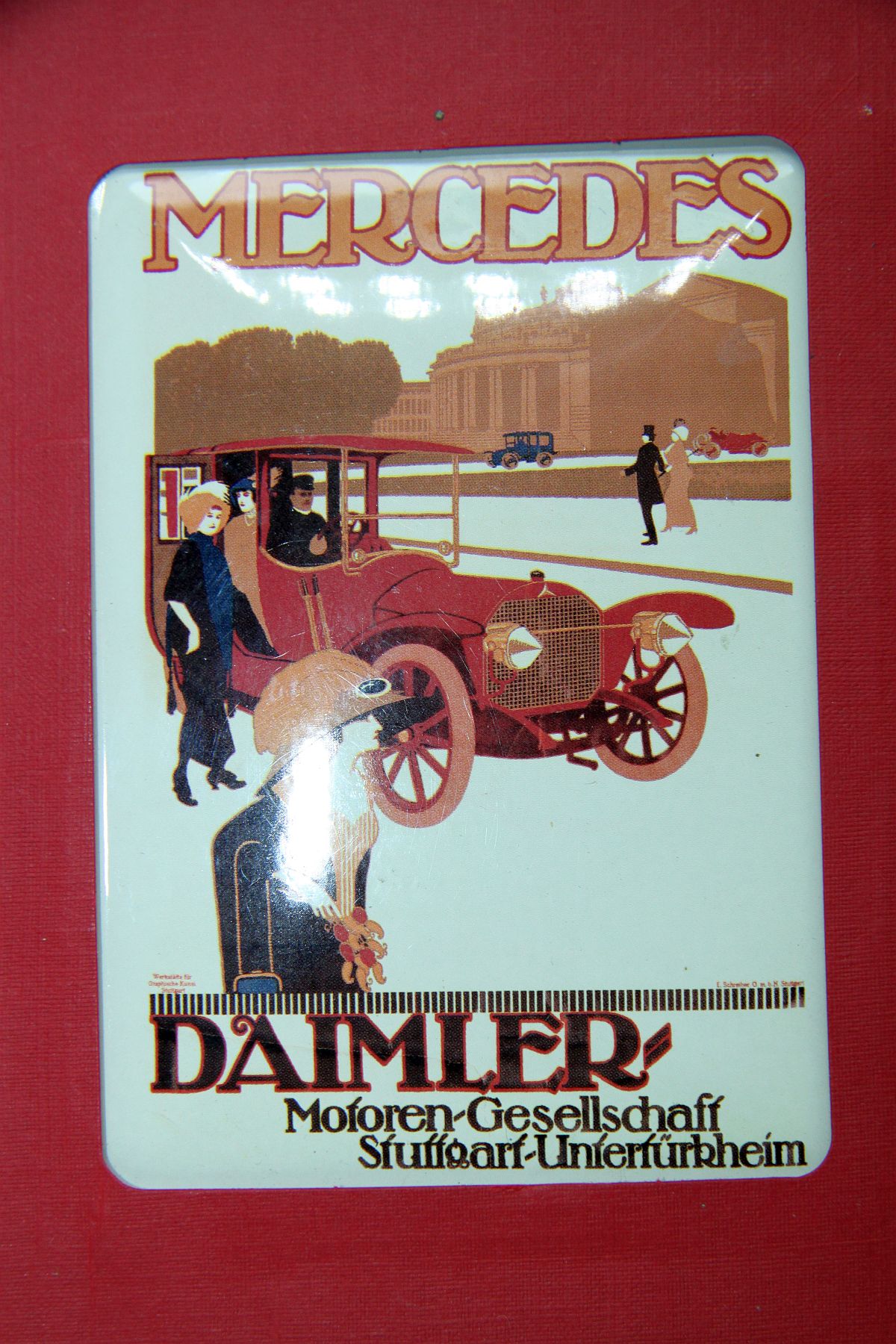 Blechschild SW19668, Mercedes Daimler