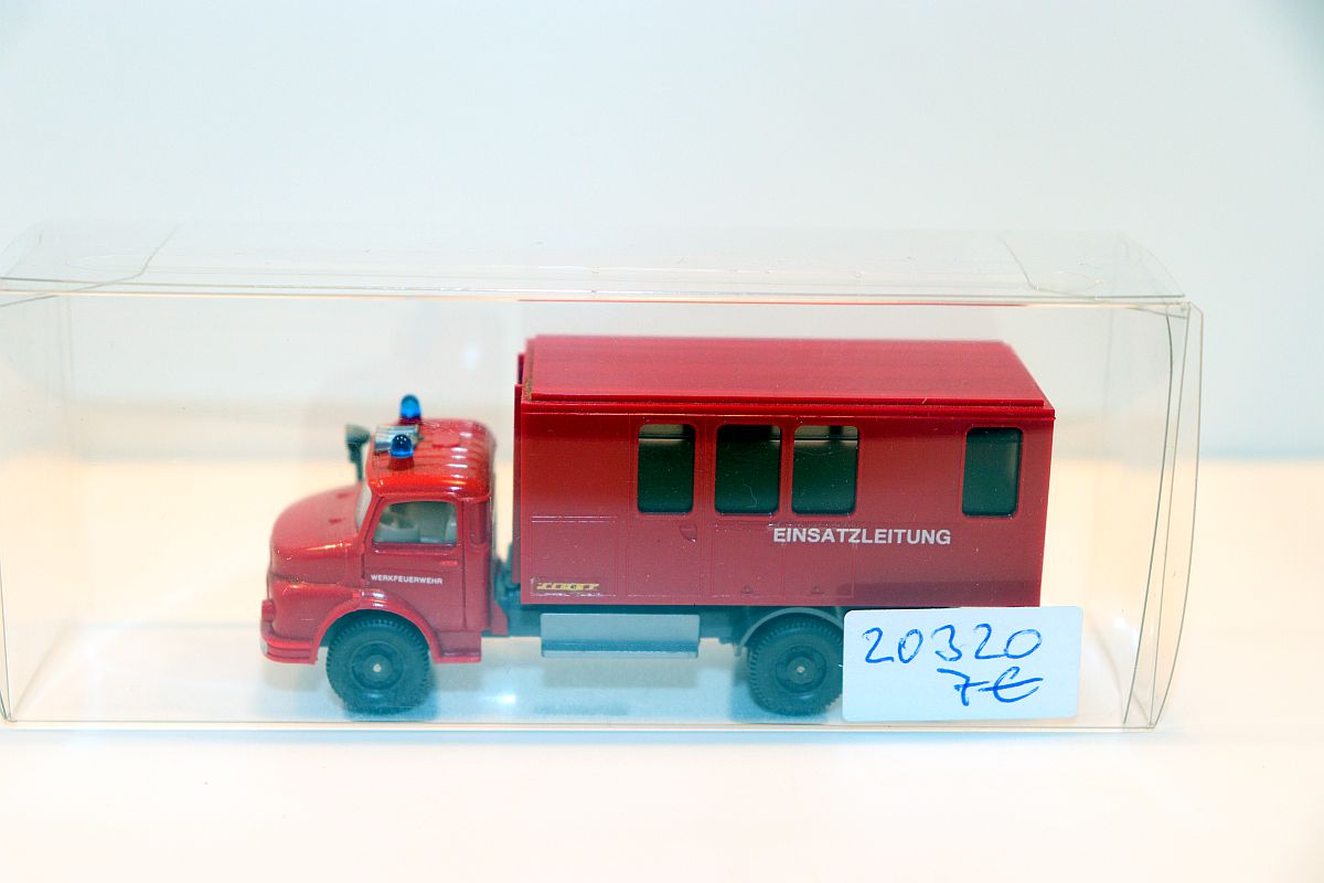 Wiking SW20320, Fire brigade “Operations control”, for H0 scale, 