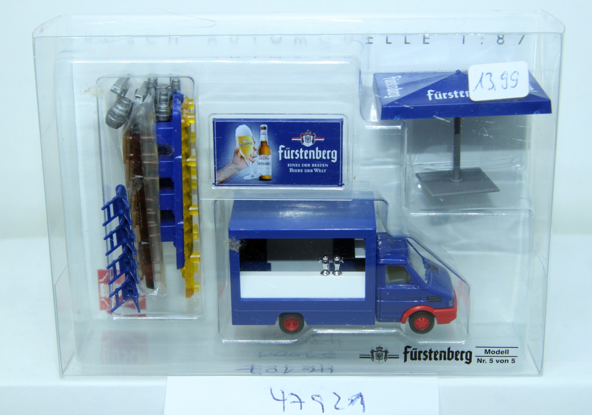 Busch 60270 H0 - Camionnette Iveco Daily Miniature Collector De Qualité