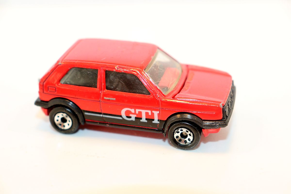 Matchbox SW20506, Volkswagen Golf GTI, rot, Vintage