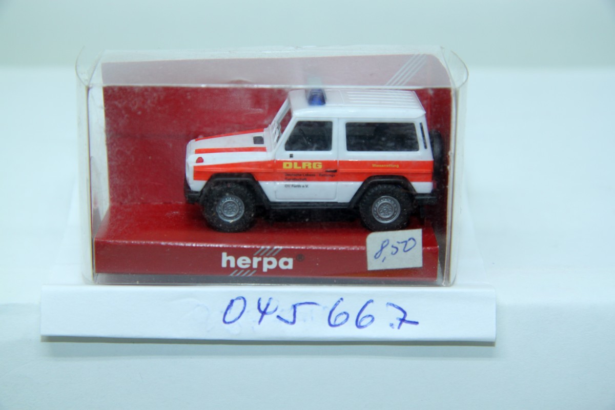 Herpa 045667, Mercedes-​Benz G "DLRG Wasserrettung"