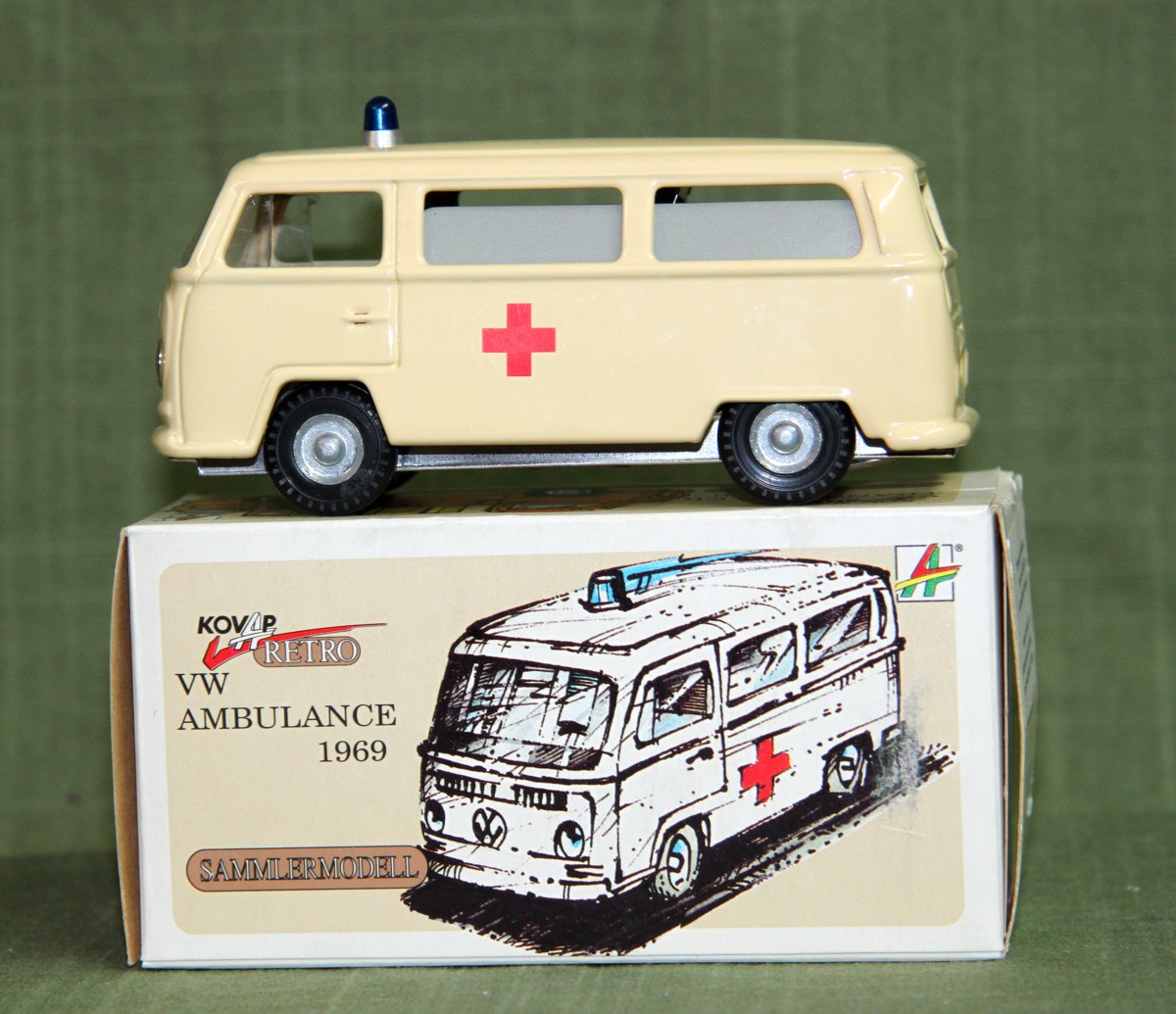VW Bus Ambulance 1969 from KOVAP.