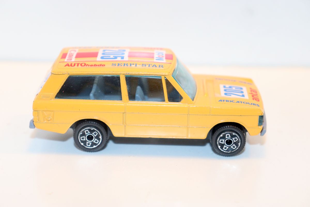 Burago SW21562, Bburago Range Rover cod.4011, gelb, Nr.205, 