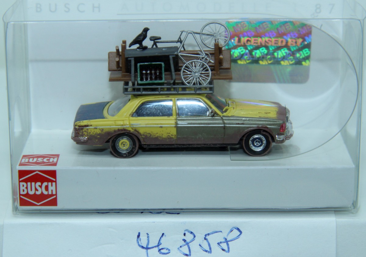 Busch 46858, Mercedes W123 Limousine, "Unverwüstlich"