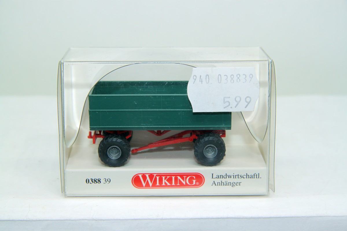 Wiking 038839, Agricultural trailer, for H0 gauge