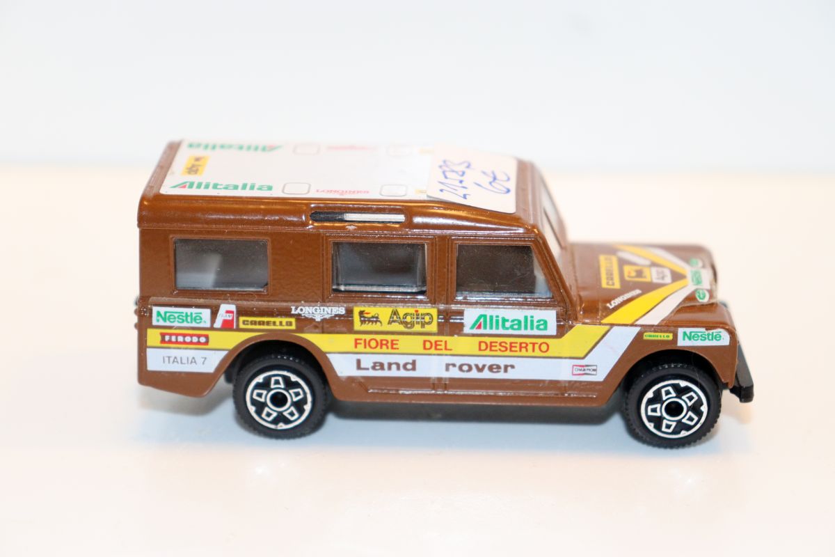 Burago SW21583, Bburago  Land Rover Rally, braun