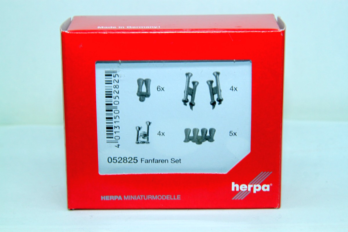 Herpa 052825, Fanfare set, for H0 gauge, with original packaging