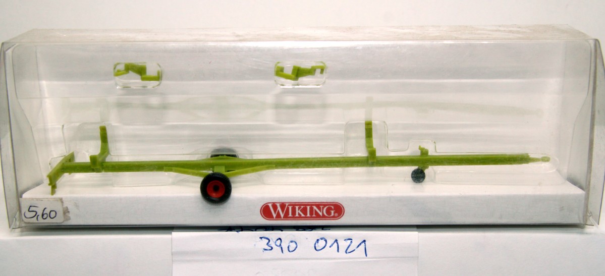 Wiking 039021 Transport trolley for cutter, for H0 gauge, with original packaging