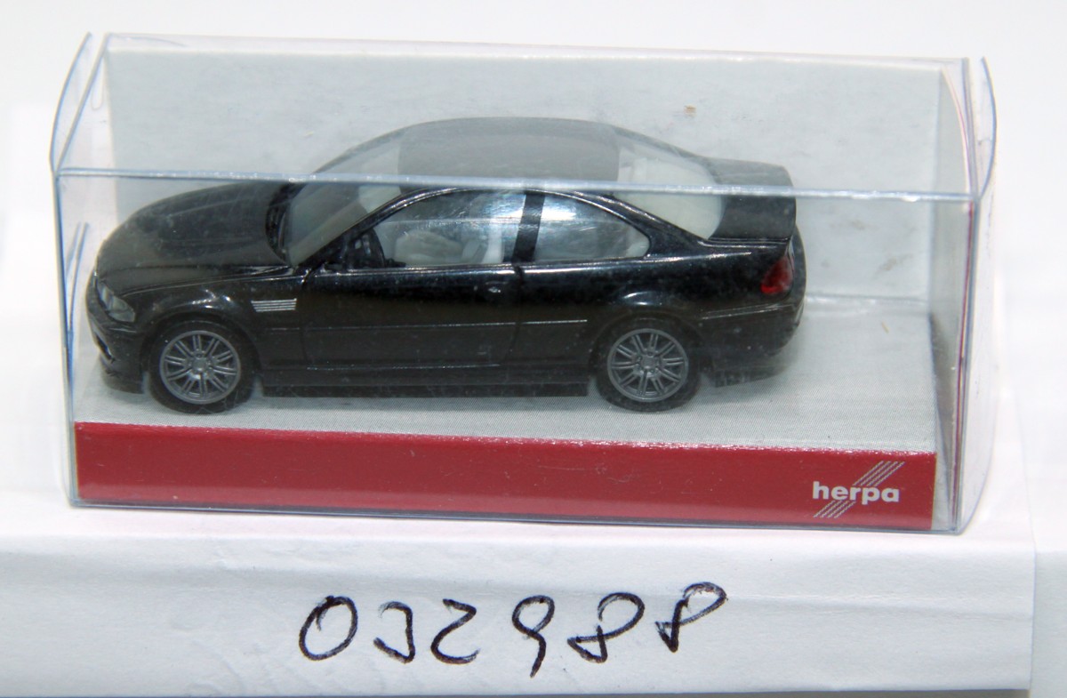 Herpa  032988, BMW 3 Coupe, TM, schwarz