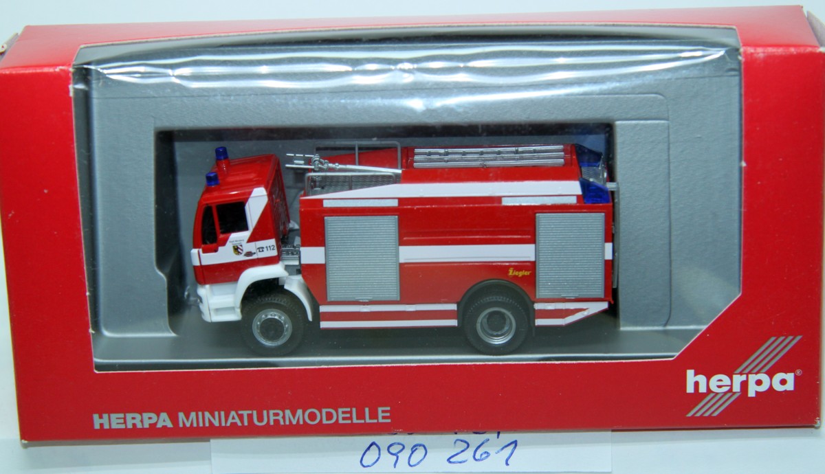 Herpa 090261, Feuerwehr-Modell MAN LE2000 TLF 24/60, "Feuerwehr Nürnberg"