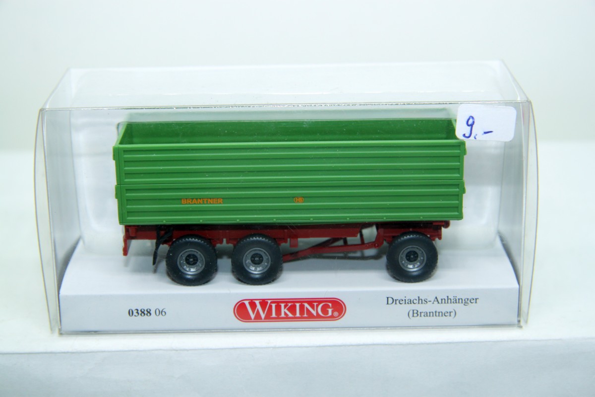 Wiking 038806, Brantner three-axle trailer, for H0 gauge,