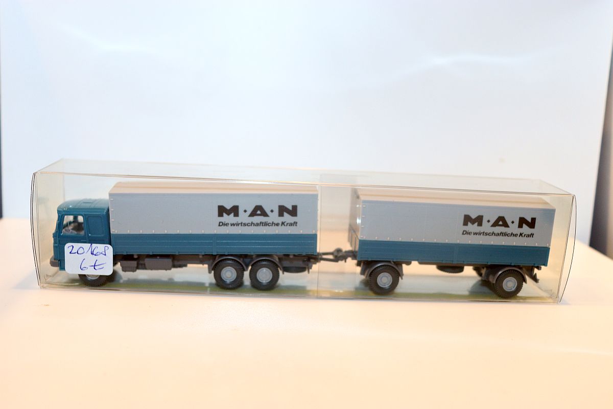 Wiking, SW20168, MAN truck “MAN the most economical power”, for H0 gauge, without original packaging