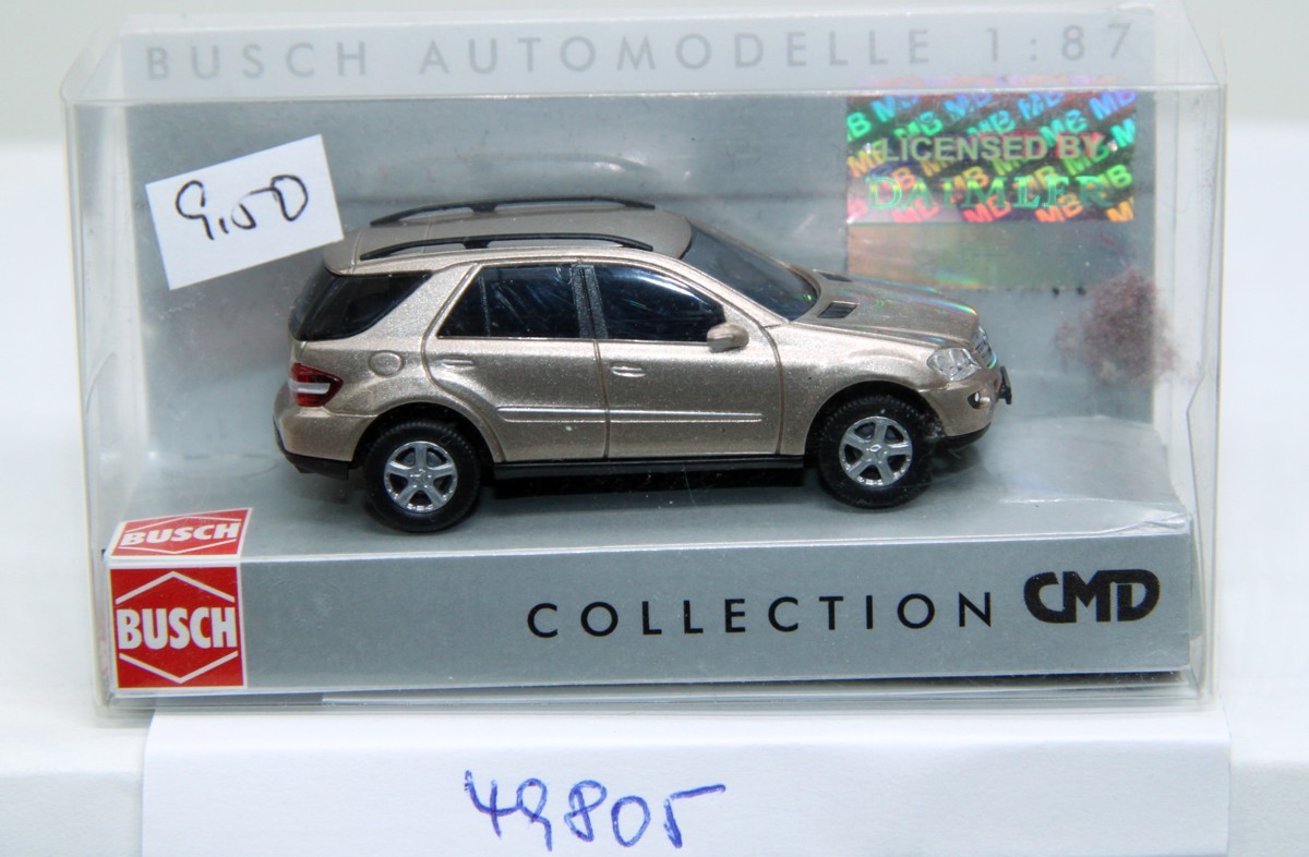 Busch 49805, Mercedes Benz, M-Class, CMD-Collection, different colours, for gauge H0, 