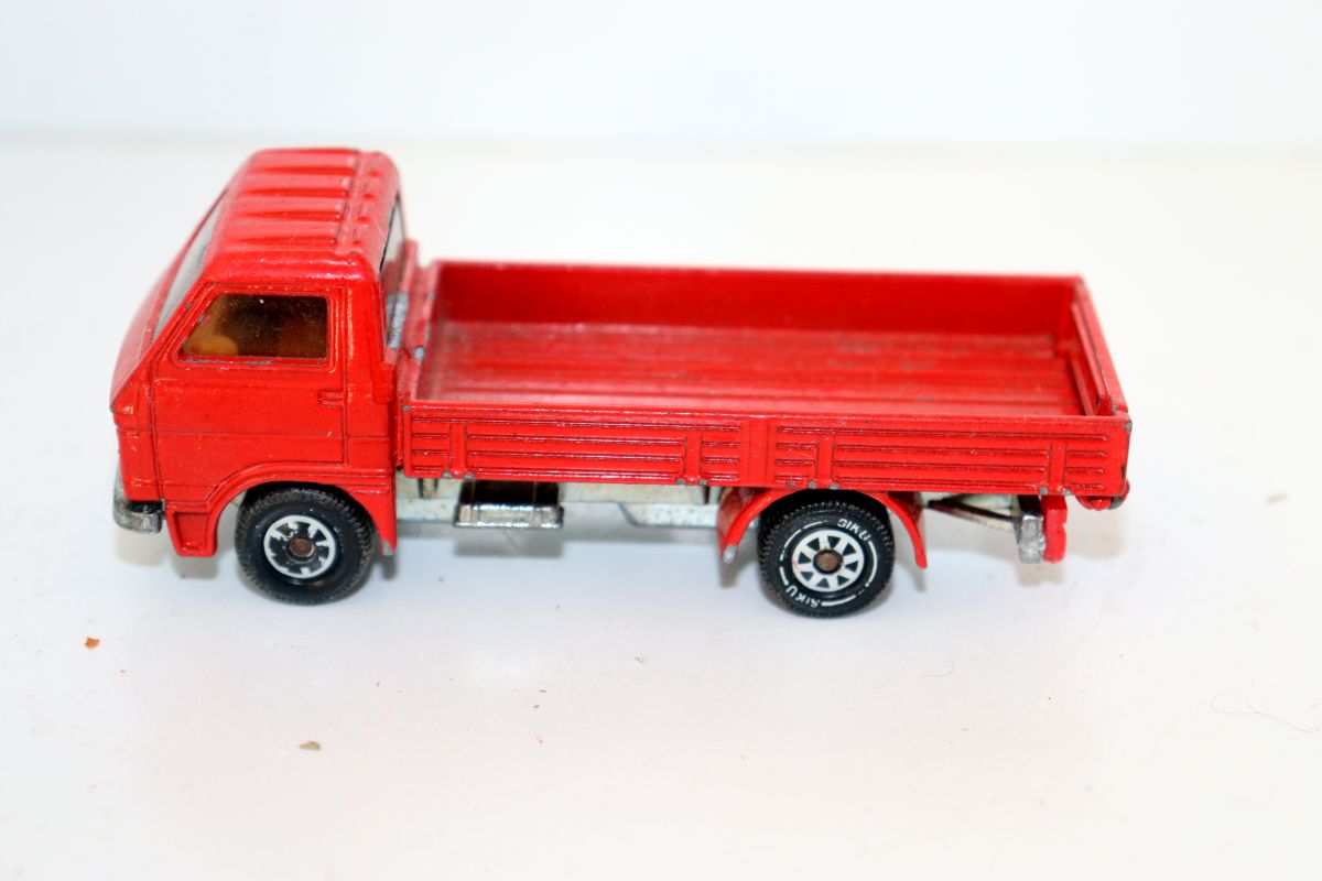 Siku SW21522, Siku 1625, MAN VW, Kleinlaster mit offener Ladefläche, rot