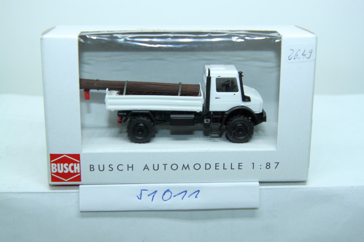 Busch 51011, MERCEDES Unimog U 5023, with steel load,