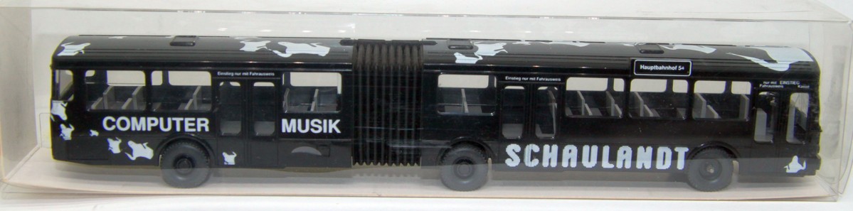  Wiking 70532, Mercedes O 305 Gelenkbus "Schaulandt", für Spur H0 in OVP 