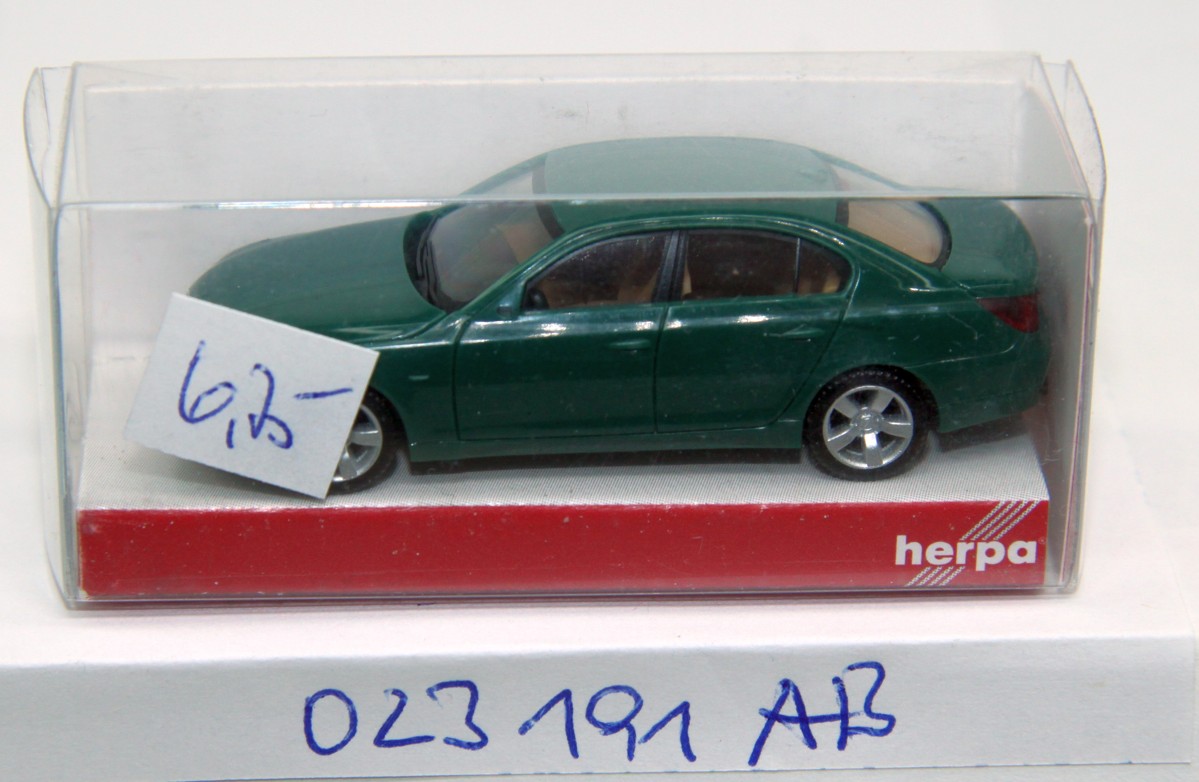 Herpa 023191, BMW 5 series sedan, for H0 gauge, with original box