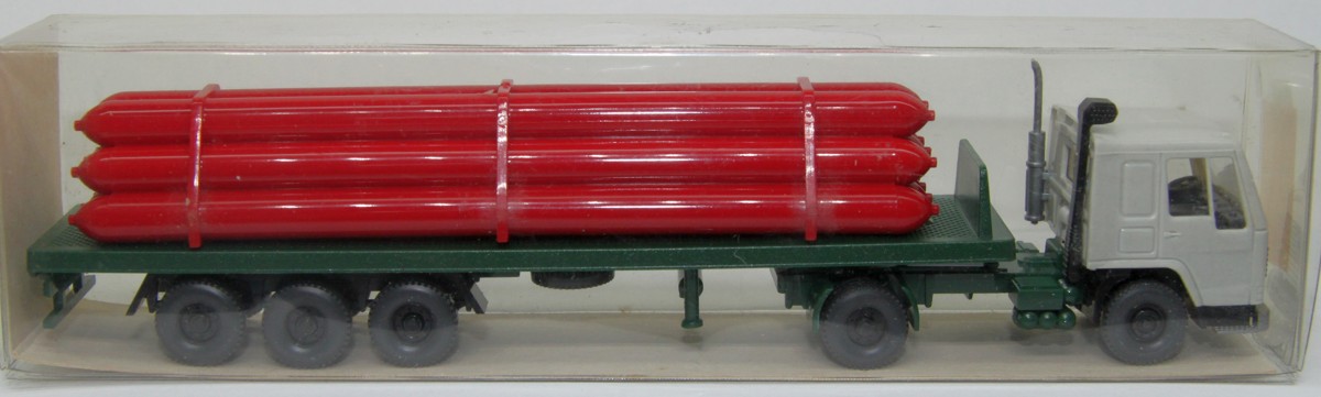  Wiking 26787, Gas-Transporter Volvo FL 10, rot, für Spur H0 in OVP 