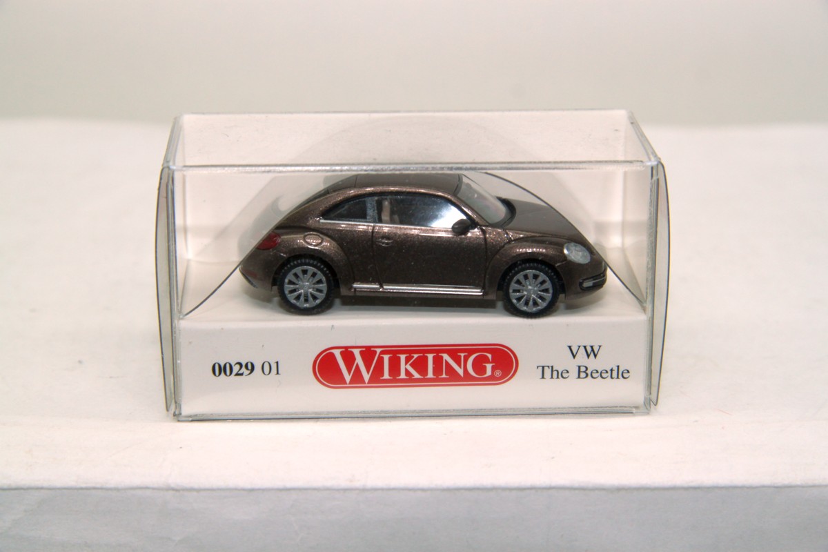 Wiking 002901, VW The Beetle toffee brown metallic, for gauge H0