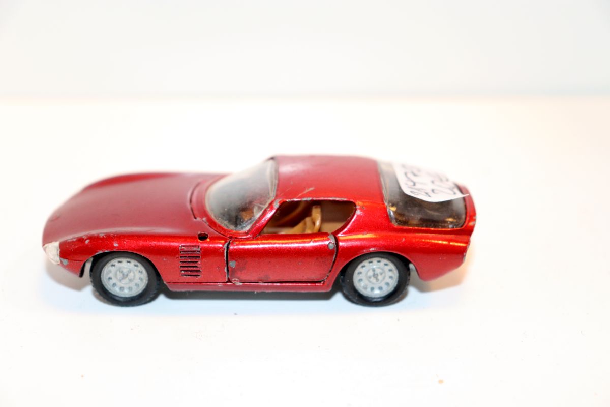 Politoys SW21473, Politoys M-529 Alfa Romeo Giulia 1600 Canguro, red, made in Italy, scale 1:43, used,