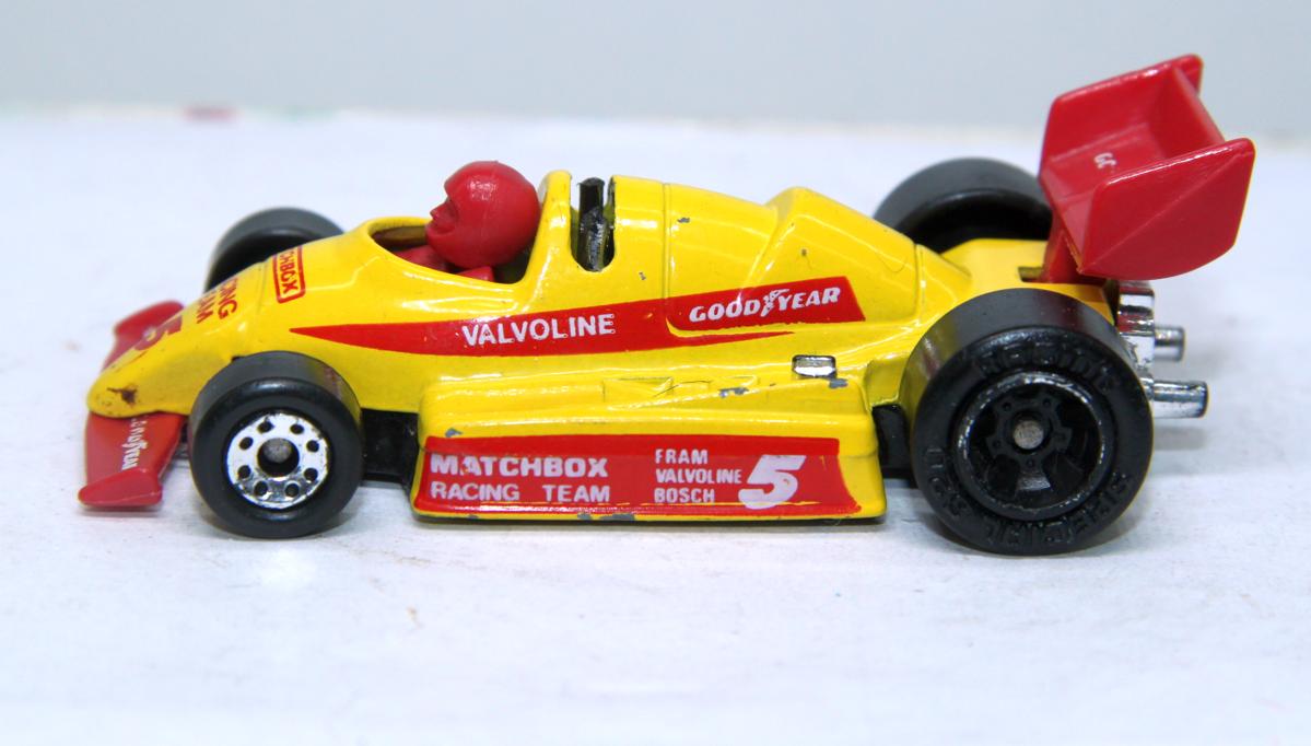 Matchbox F1  Racer 1984, gelb 2