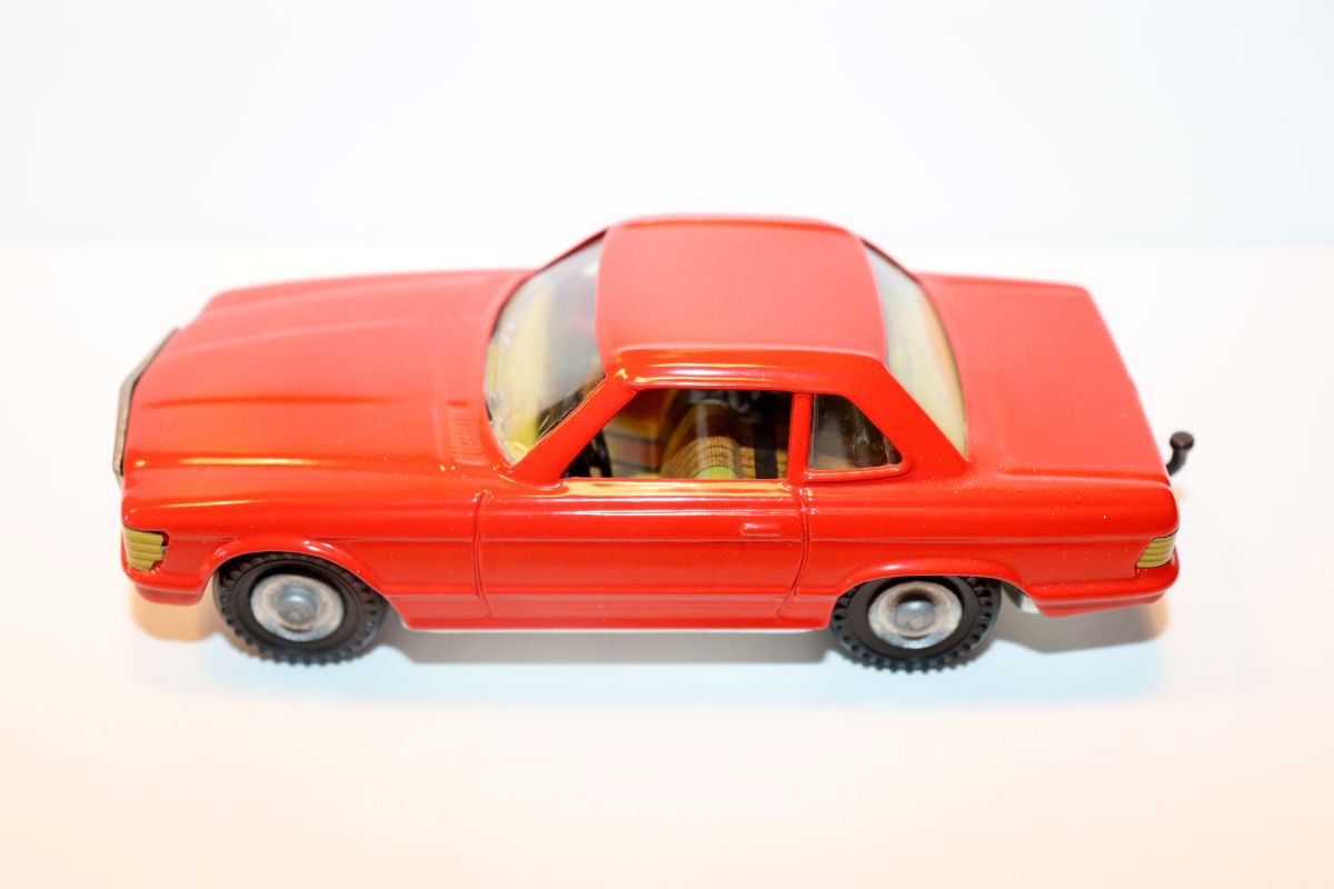 KOVAP, Mercedes Benz 350 SL, rot, Blechmodell