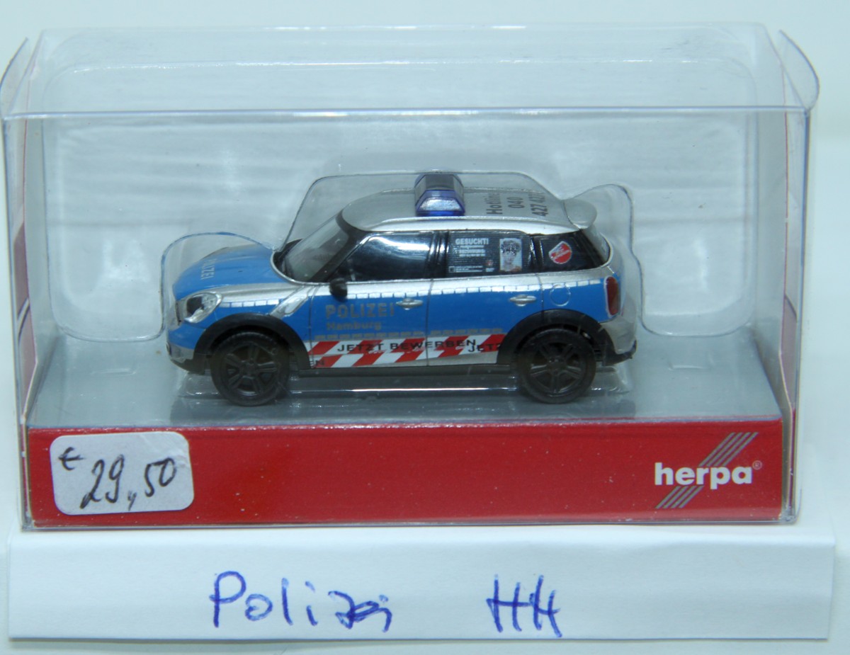 Herpa "Polizei Hamburg" ,  