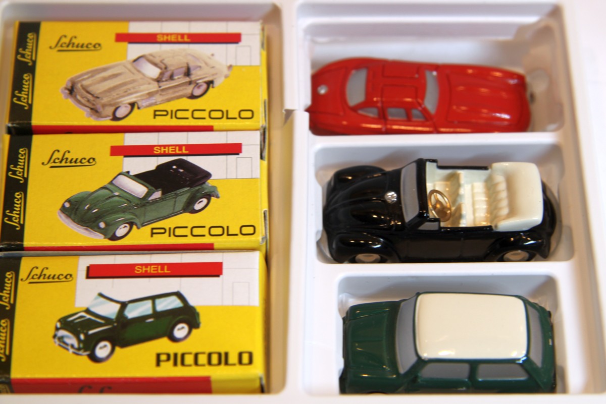 Schuco Piccolo 01238 "Geschenkset 3" mit drei verschiedenen Autos, in OVP