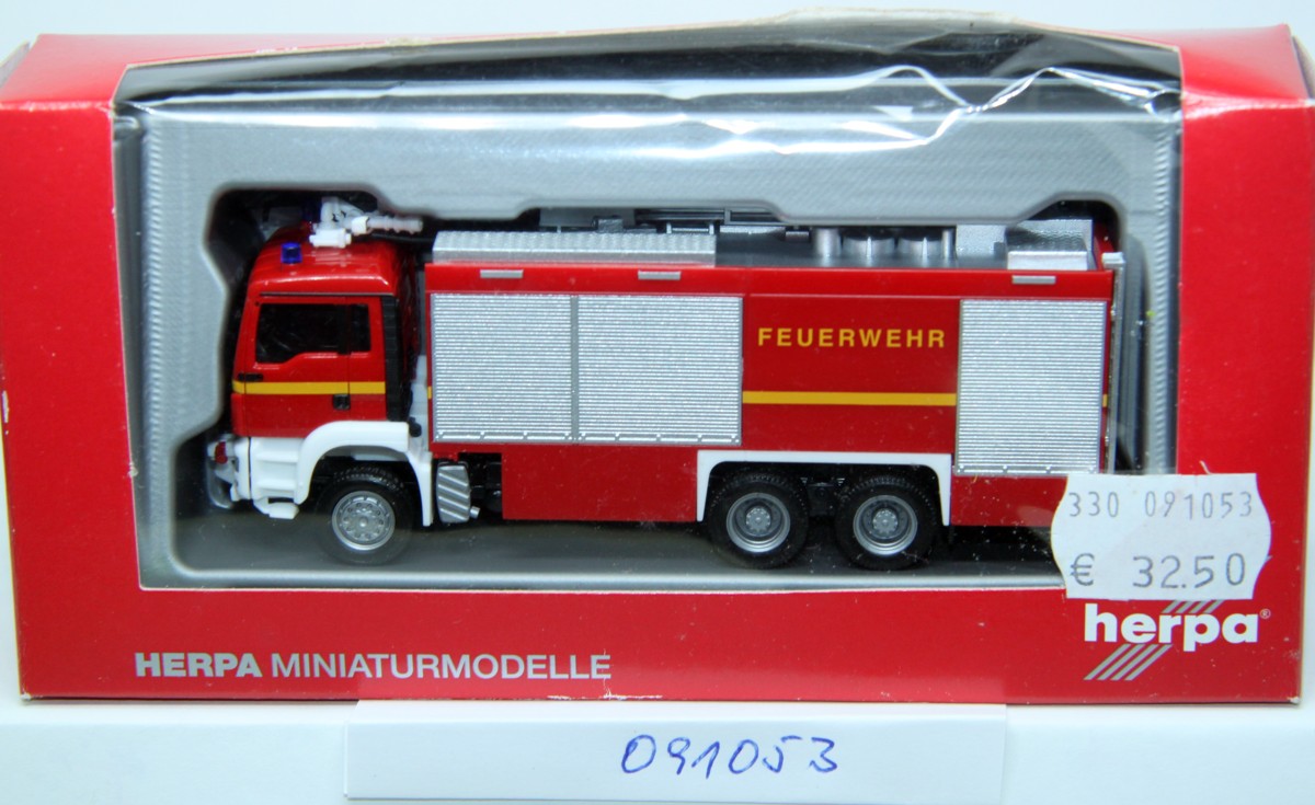 Herpa 091053, MAN TGS M Empl Universallöschfahrzeug, "Feuerwehr" 