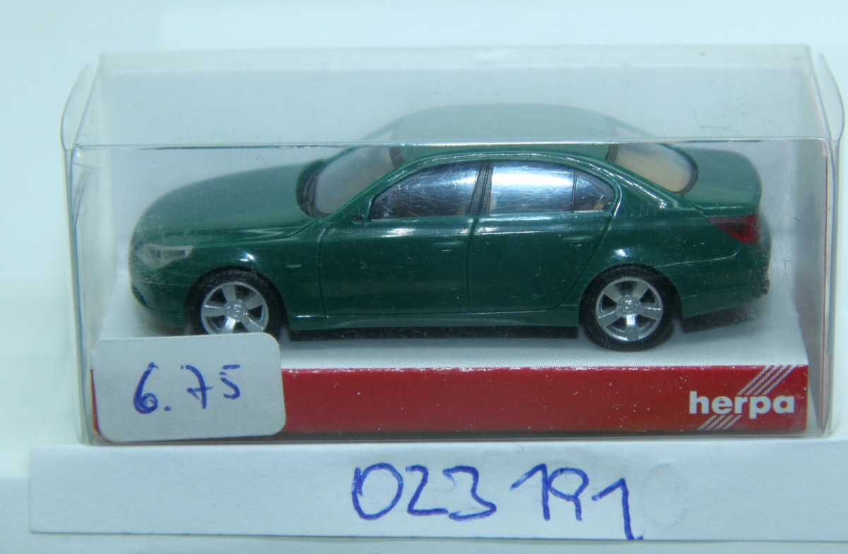 Herpa 023191, BMW 5 series sedan, for H0 gauge, with original box