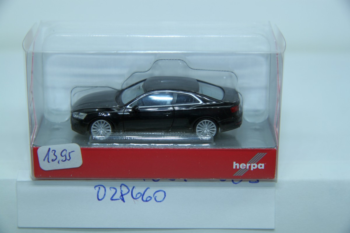  Herpa 028660, Audi A5 (B9) Coupe, brilliantschwarz