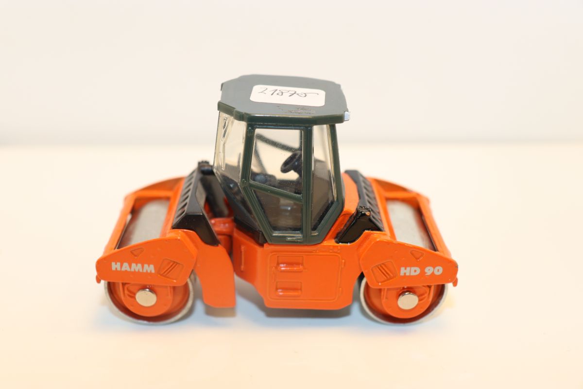 Siku SW21875, Siku Hamm HD 90 construction road roller, orange/black, 1:55 scale, 