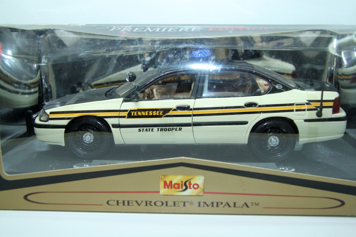 Maisto 36611, Chevrolet, Impala Tennessee State Trooper Pplice 2001