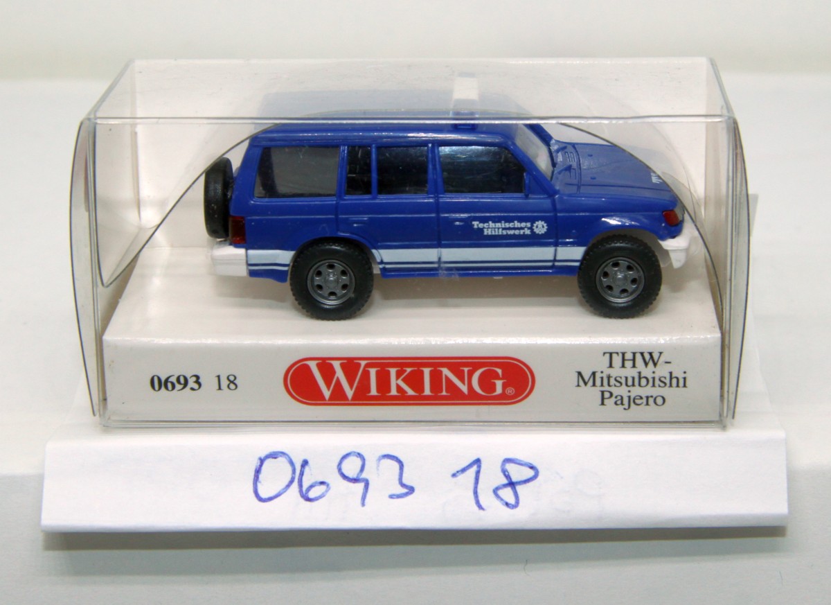 Wiking 069318, "Technisches Hilfswerk", Mitsubishi Pajero