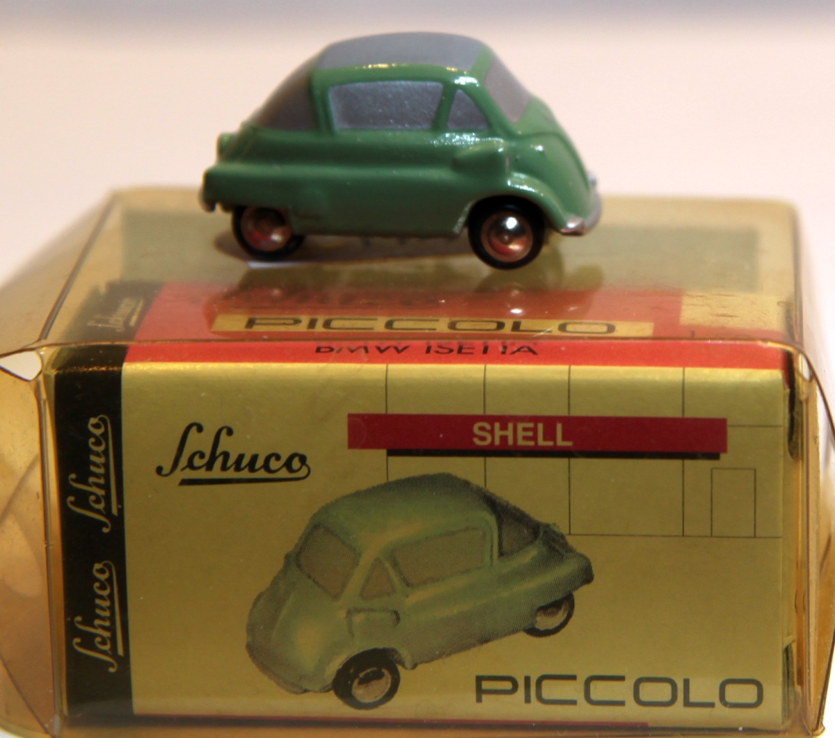 Schuco Piccolo 01591 BMW Isetta,  1:90 Metallmodell, in OVP