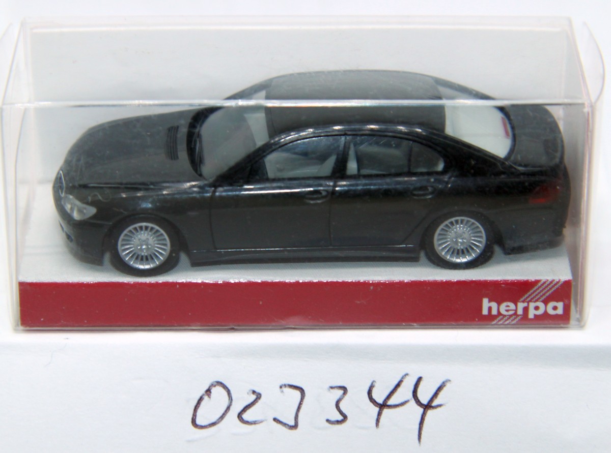 Herpa  023344, BMW 7er, 05 TM, schwarz