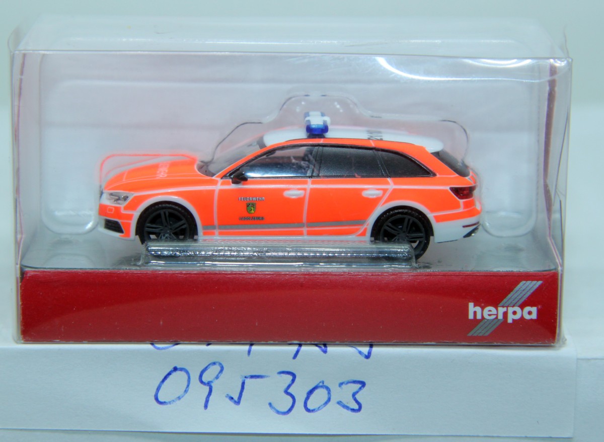 Herpa 095303, Audi A4 Avant "Fire Brigade Cadolzburg", 