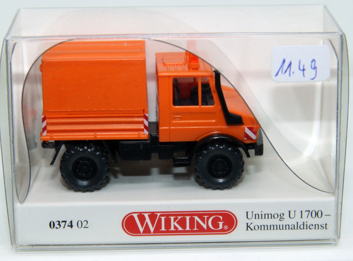Wiking 037402, Unimog U 1700 - Kommunaldienst