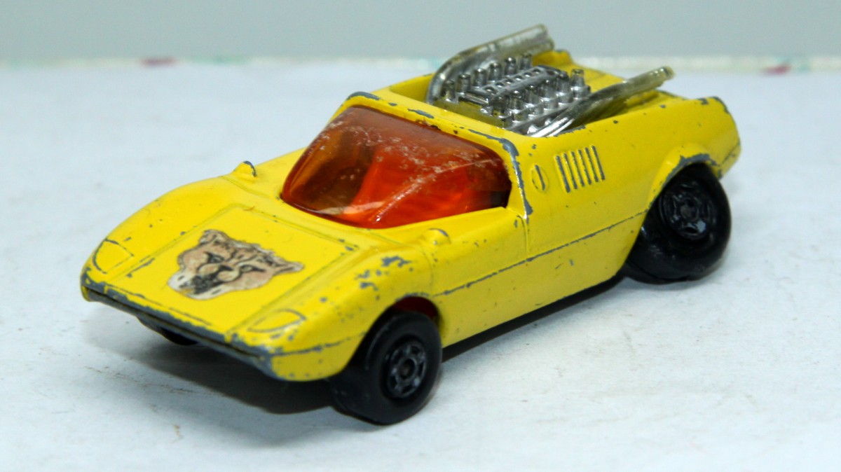 Matchbox Superfast, 1 Mod Rod, Lesney 1971, Maßstab 1:87, bespielt mit ...